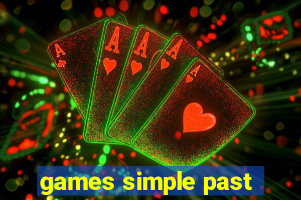 games simple past